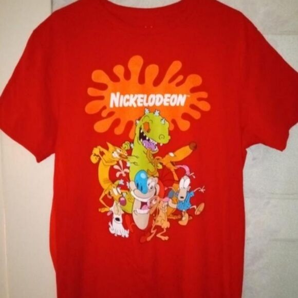 NICKELODEON CHARACTERS MEN'S T-SHIRT - Picture 1 of 4